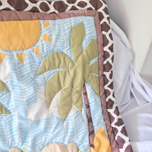 Disney Baby Lion King Crib Comforter Blanket Simba Nala 42x29 Inch 2015 - Picture 3 of 10